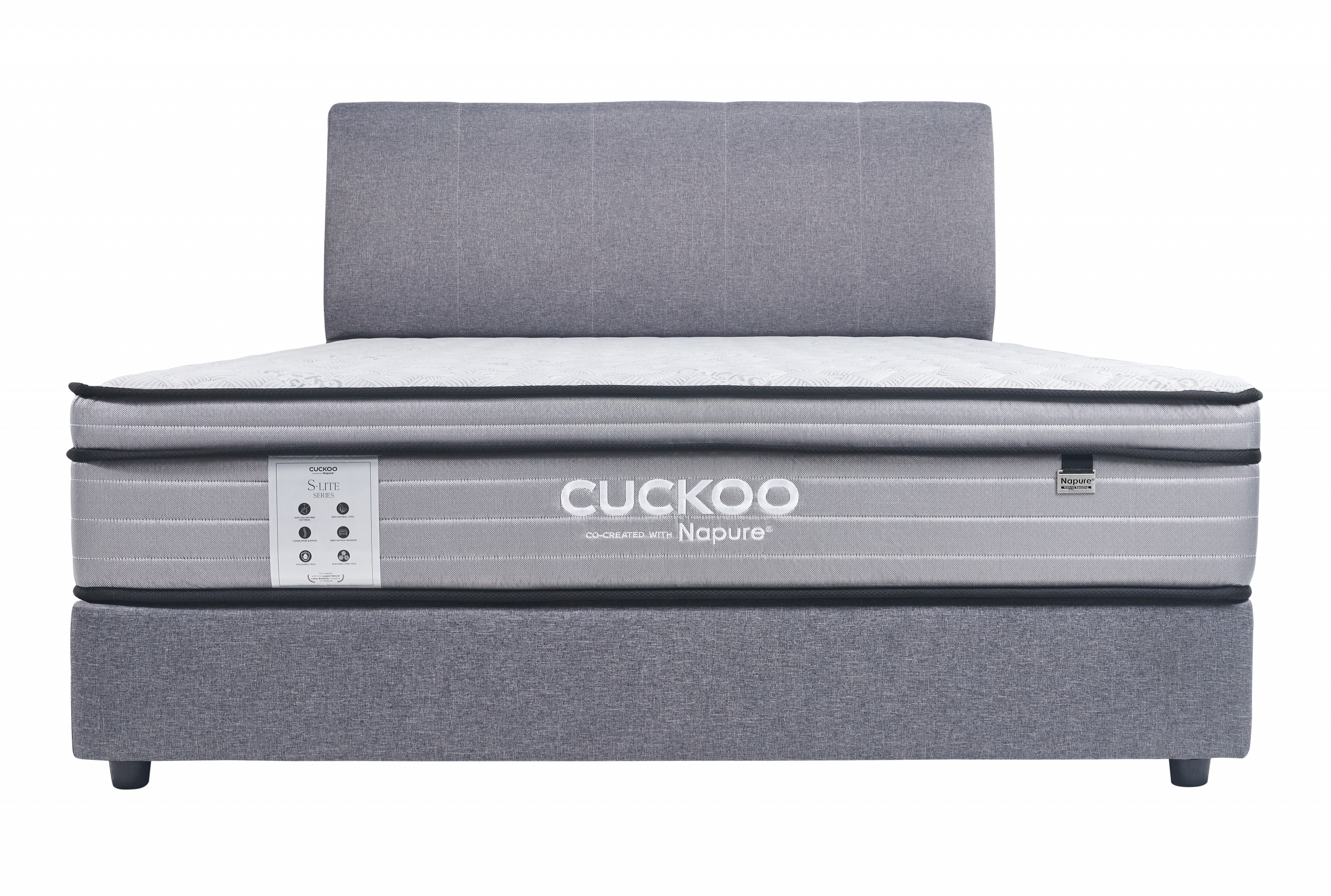 CUCKOO S-LITE SERIES Natural Latex Mattress for Blood Circulation - Front view
