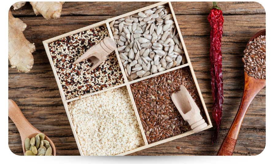 Fruit and vegetable seed bundles as a holiday gift